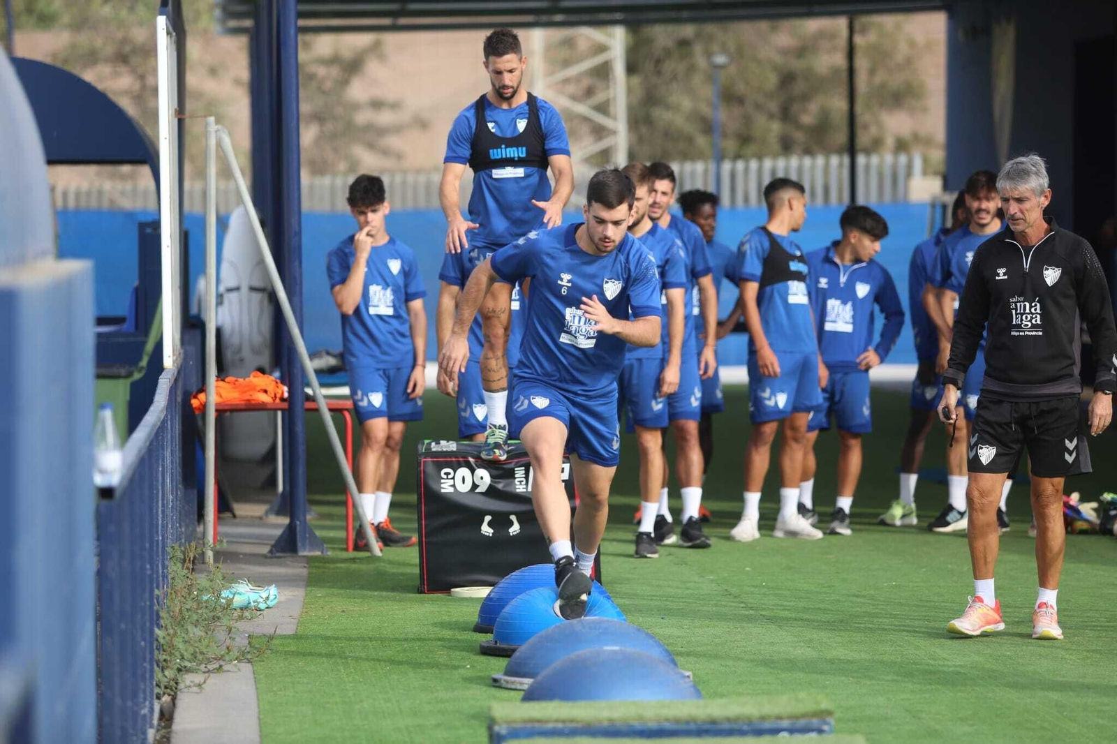 El Málaga CF vuelve al trabajo en La Federación El Málaga CF vuelve al trabajo en La Federación