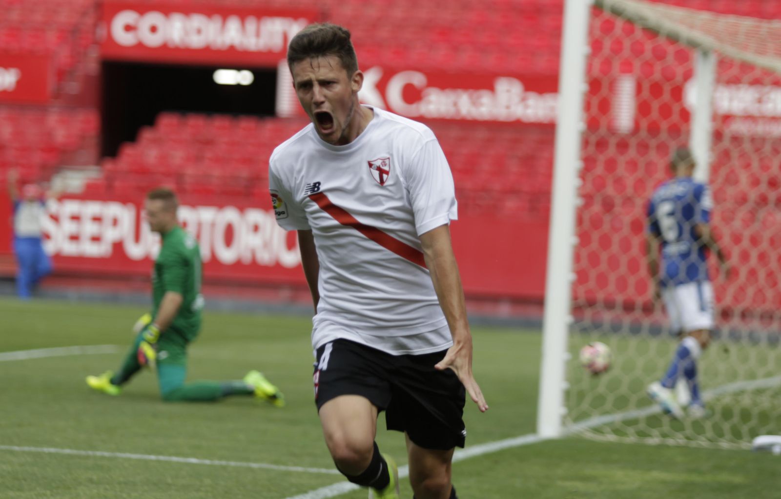 Las imágenes del Sevilla Atlético-Getafe