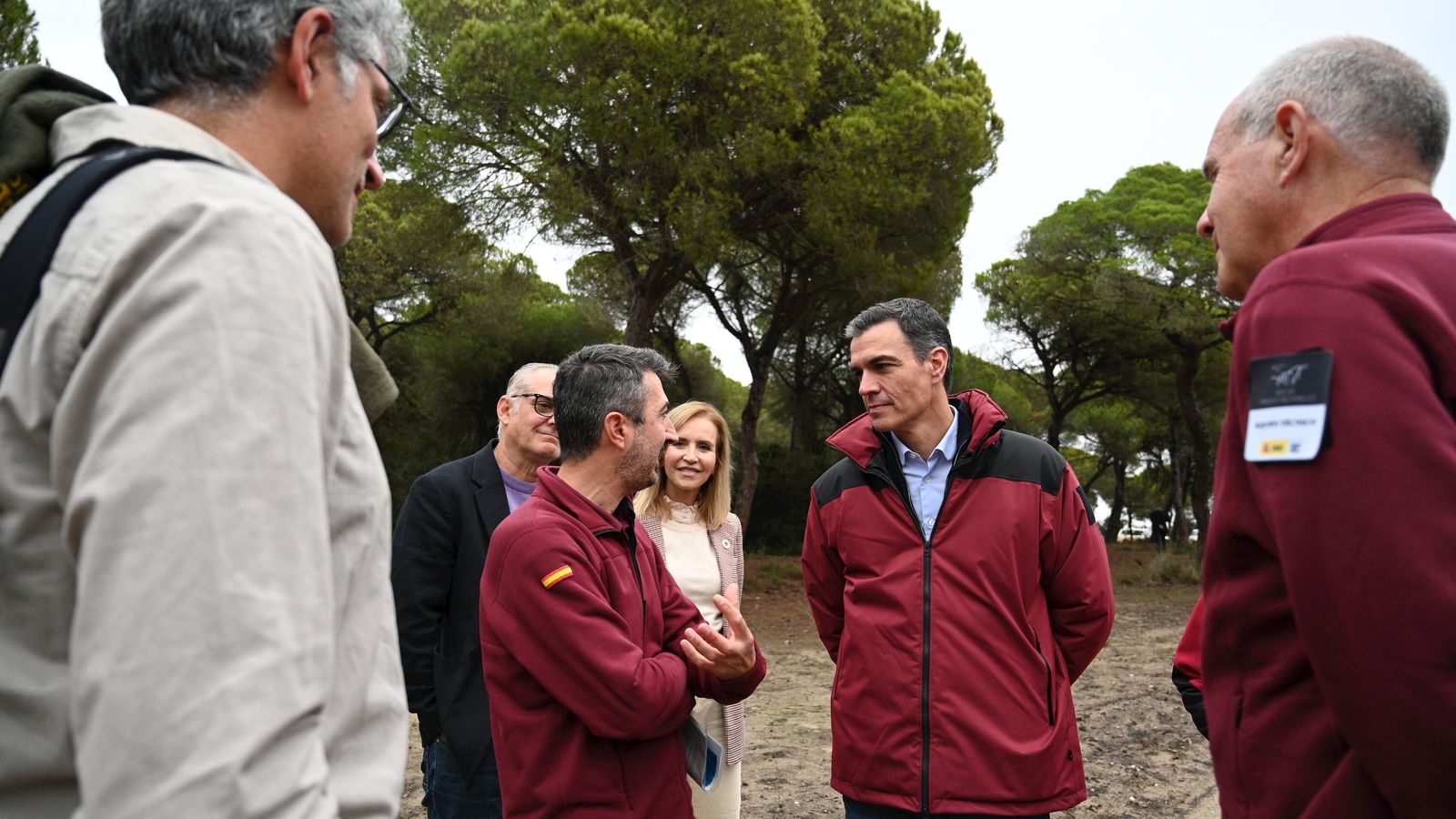 Pedro Sánchez esta semana en Doñana.