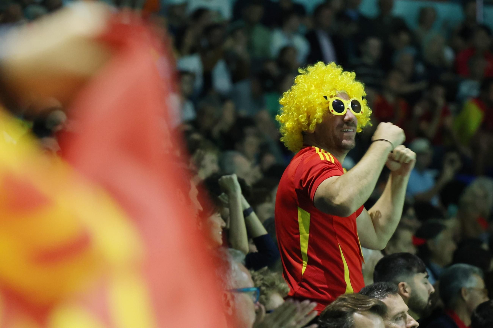 Las mejores fotos del Carlos Alcaraz-Griekspoor de la Copa Davis de Málaga