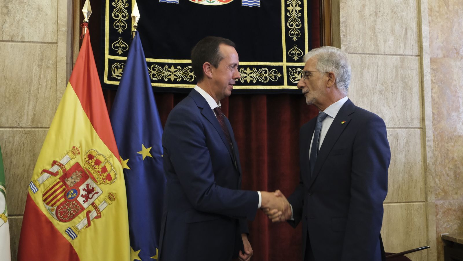 Imágenes de José María Martín como nuevo Subdelegado del Gobierno en Almería