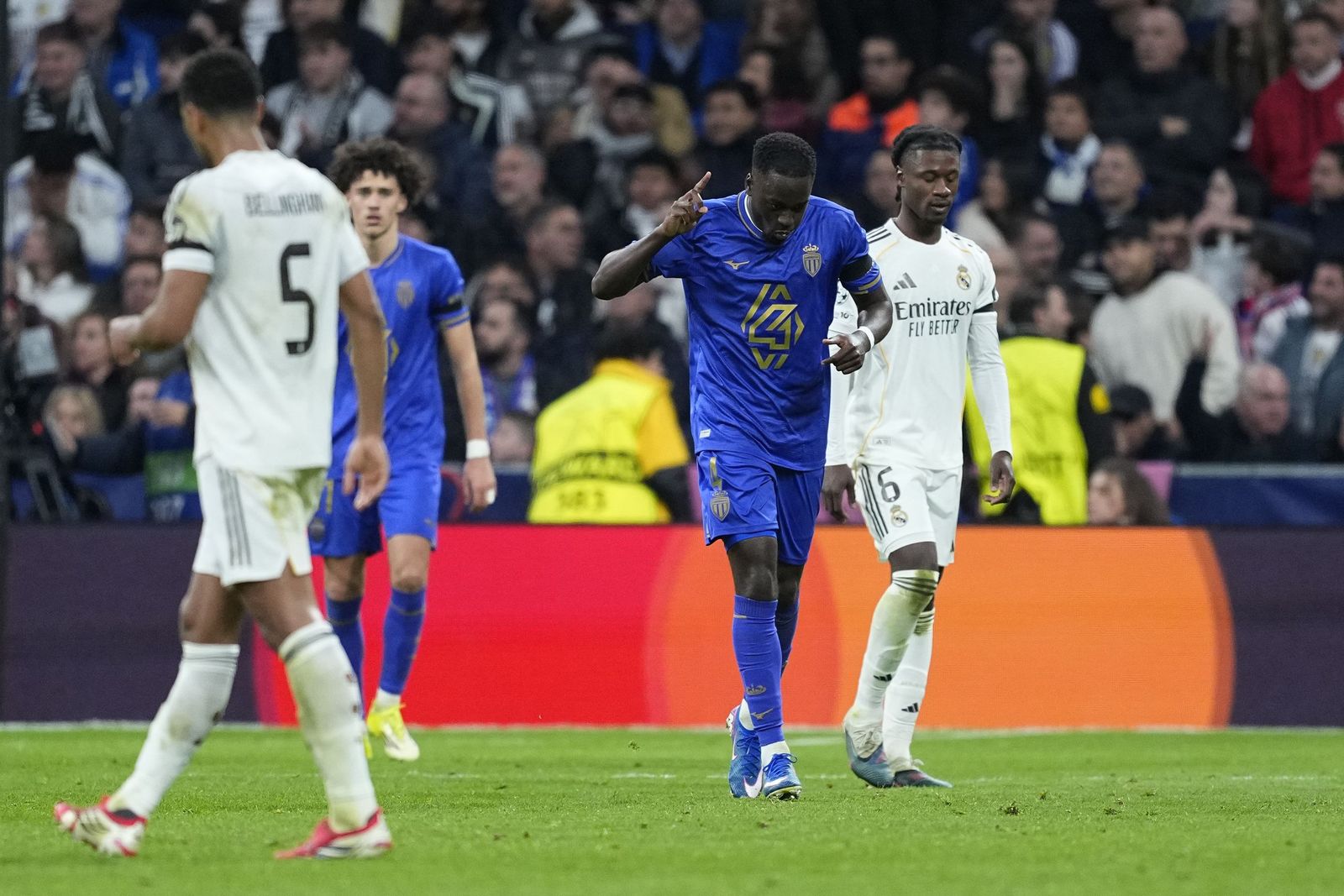 Las fotos del Real Madrid-Mónaco