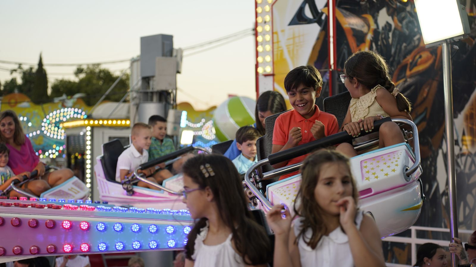 Fotos del día con descuento en las atracciones de la Feria de Algeciras
