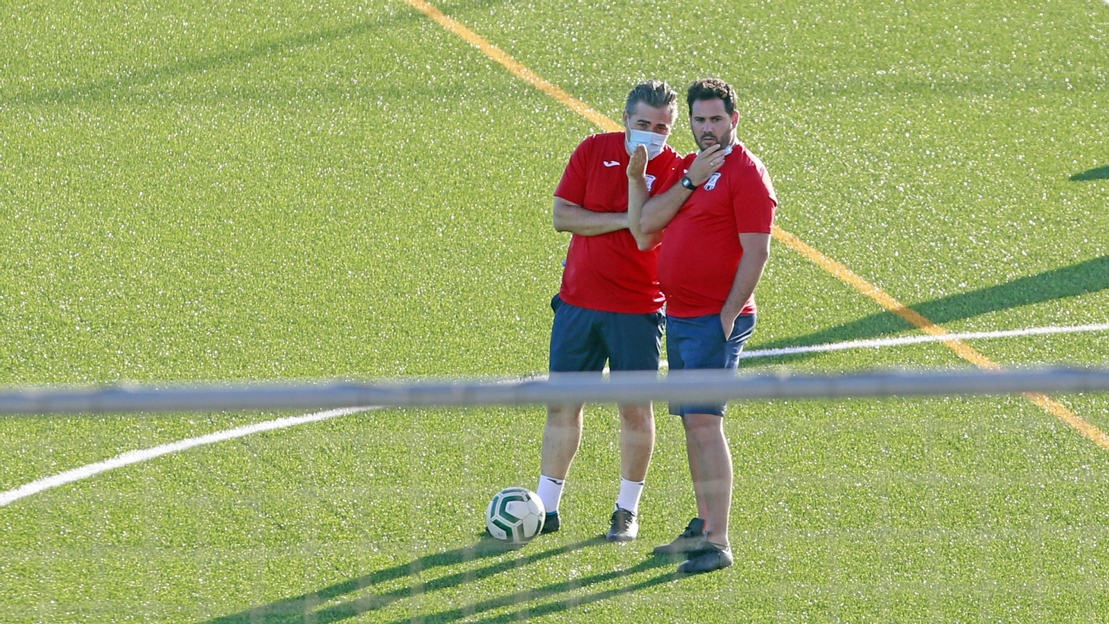 El Jerez Industrial entrenado en Picadueña