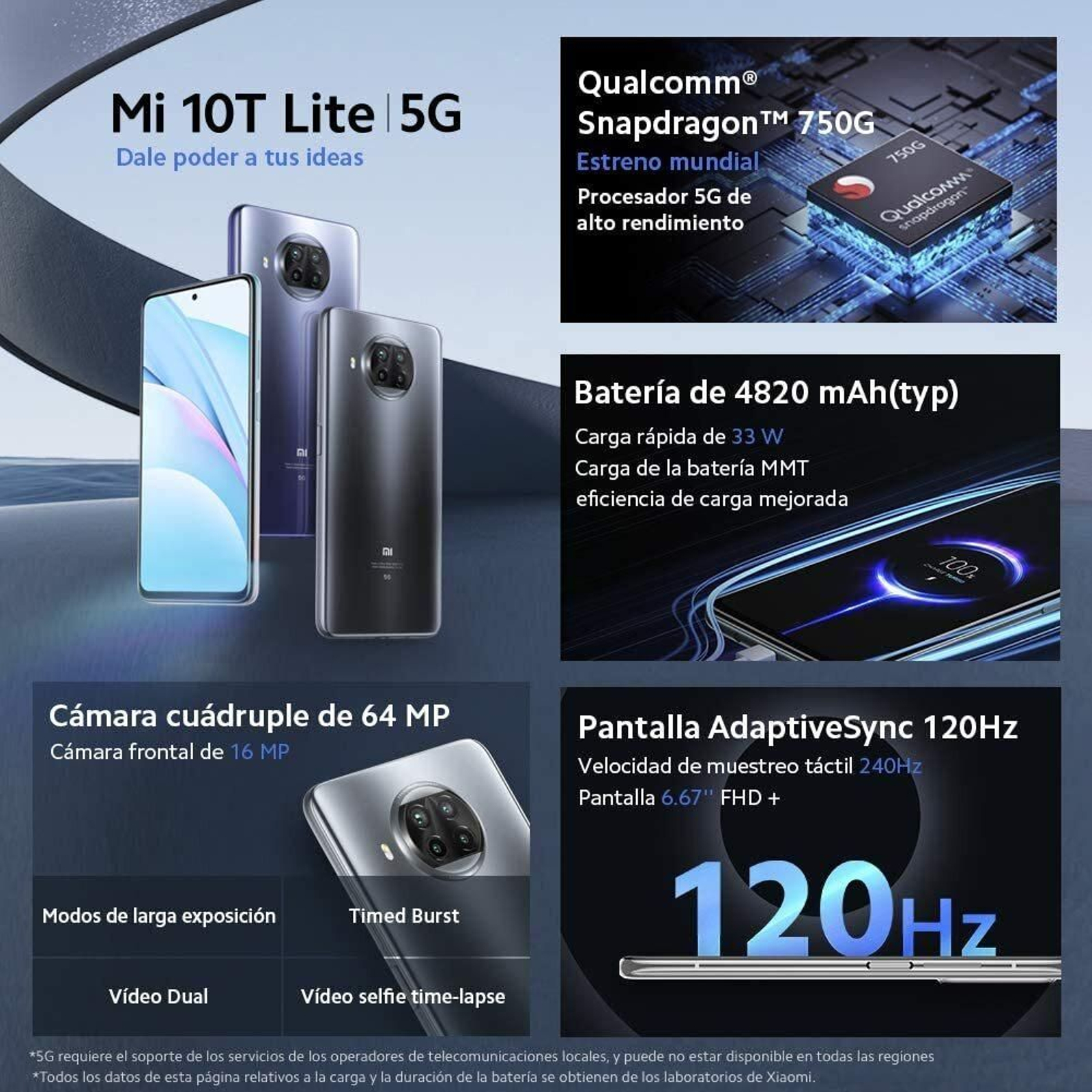 El nuevo Xiaomi Mi 10T Lite con 5G rebajado a 249€ en el Amazon Prime Day