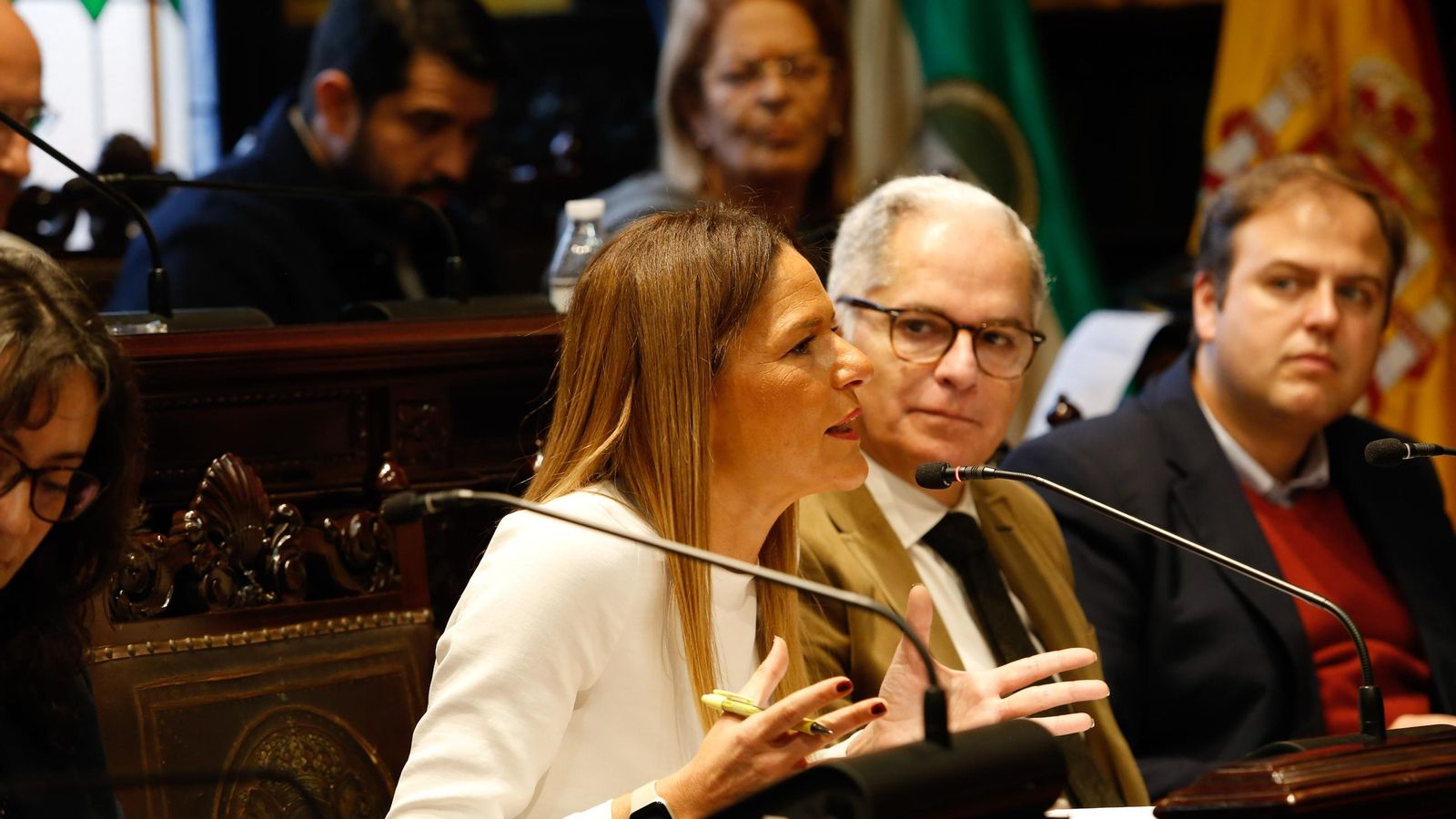 La delegada de Hacienda, María Solanes.