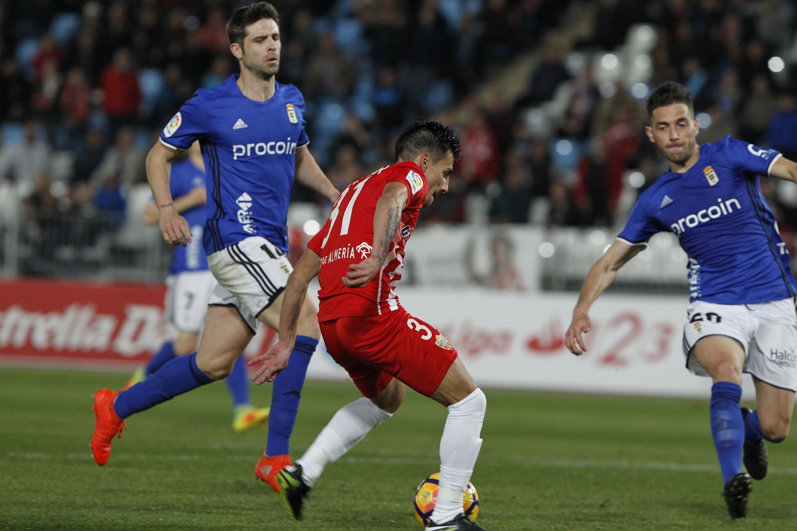 Las imágenes del UD Almería-Real Oviedo