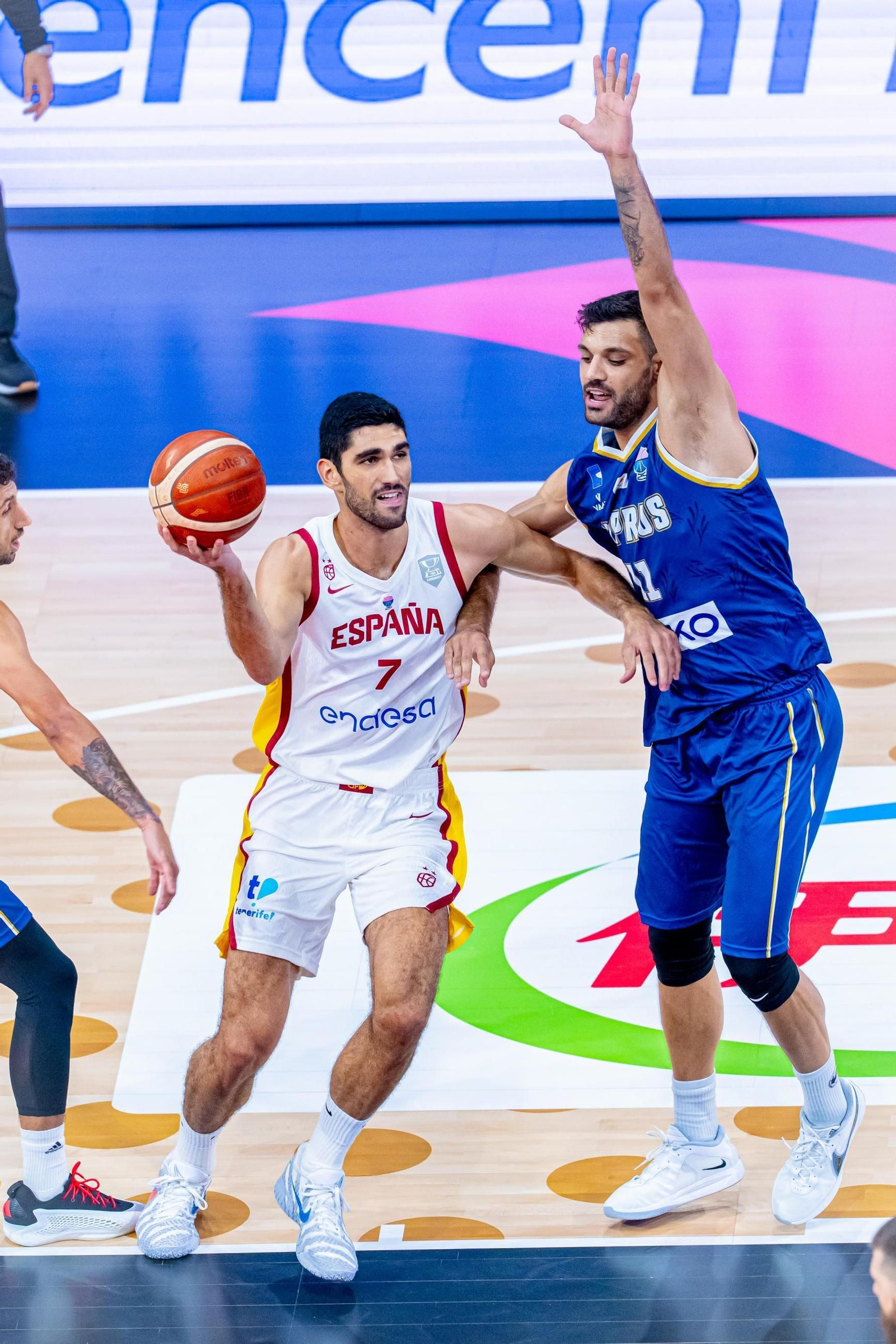 Las fotos del Chipre - España de baloncesto