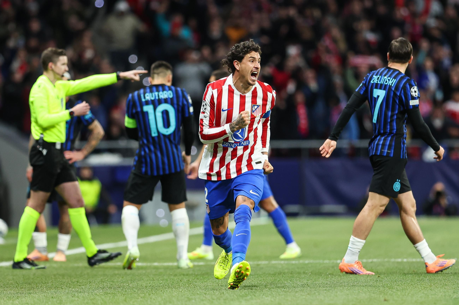 Las fotos del Atlético de Madrid-Inter