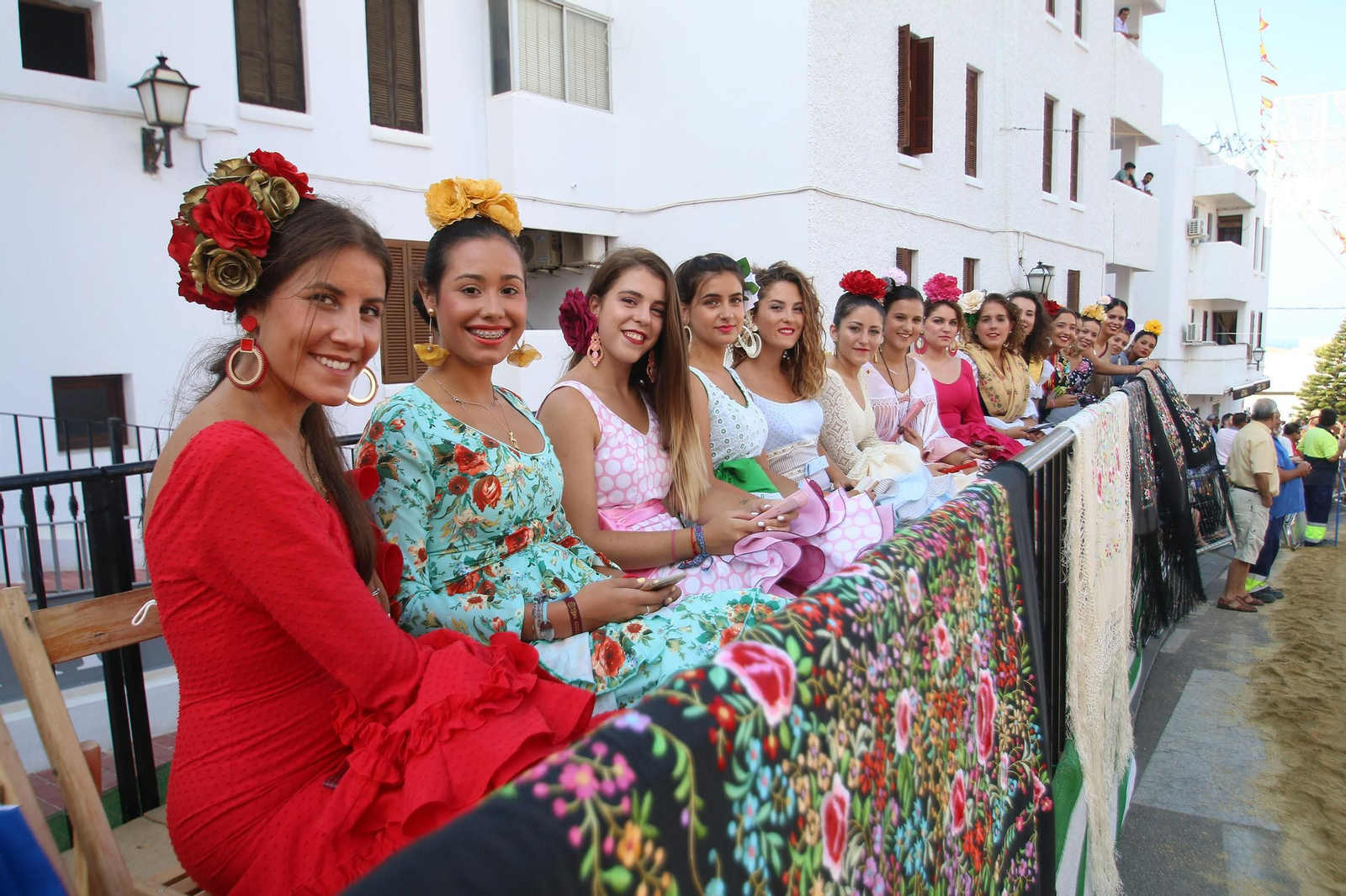 Fotogalería de la carrera de cintas a caballo en Mojácar