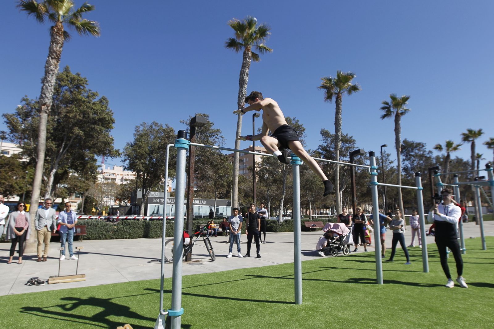 Fotogalería Pista de Calistenia. Parque de los Periodistas. Almería