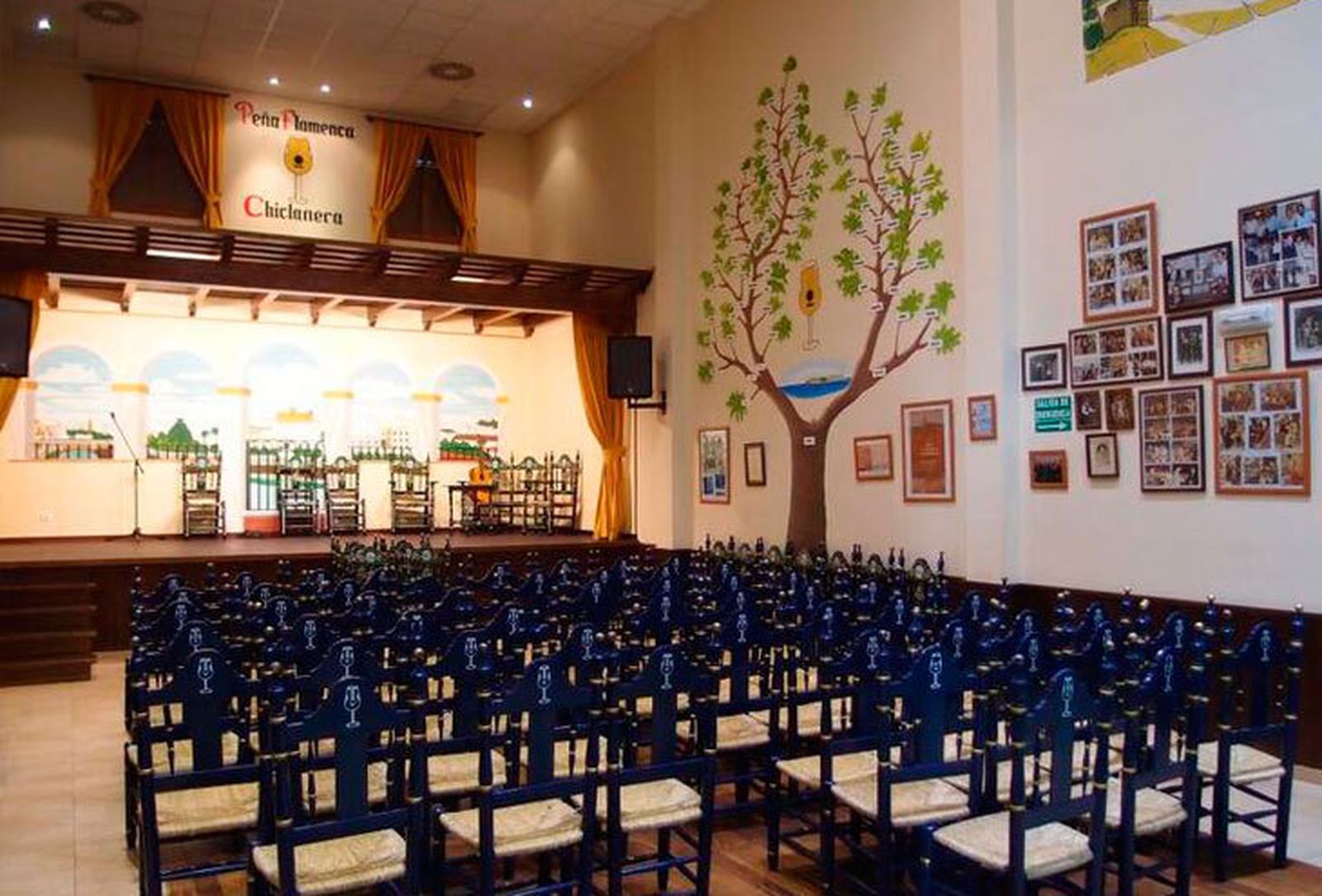 Sede de la peña flamenca, en una imagen de archivo.