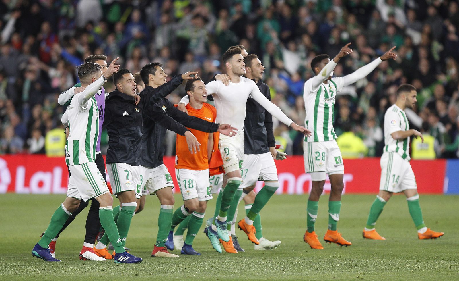 Las imágenes del Betis-Málaga