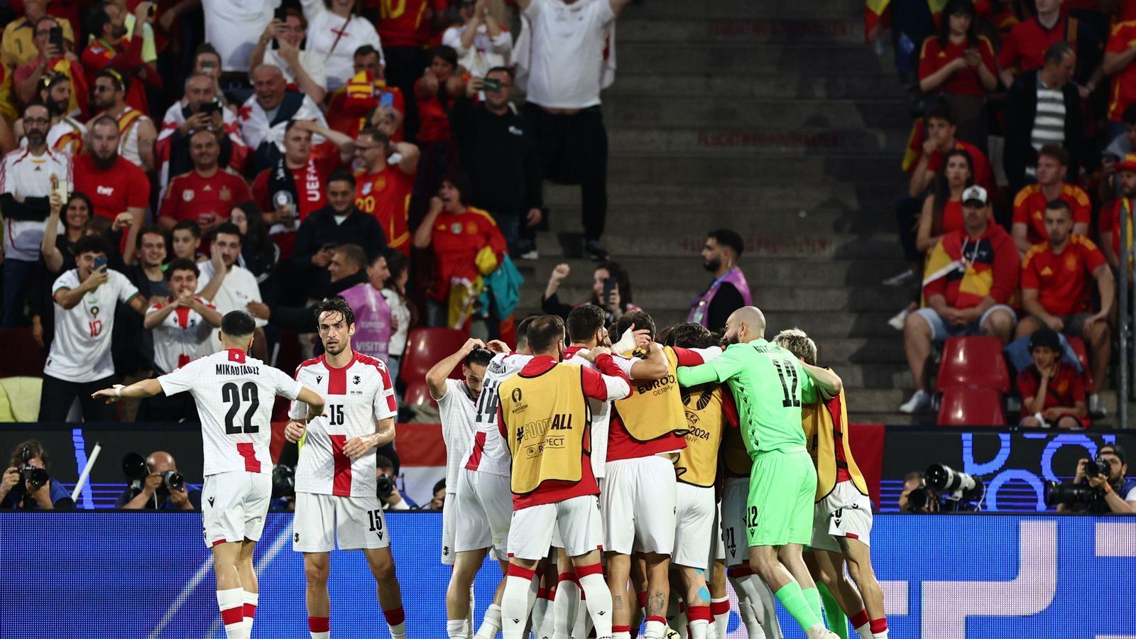 Las mejores fotos de la goleada de España a Georgia