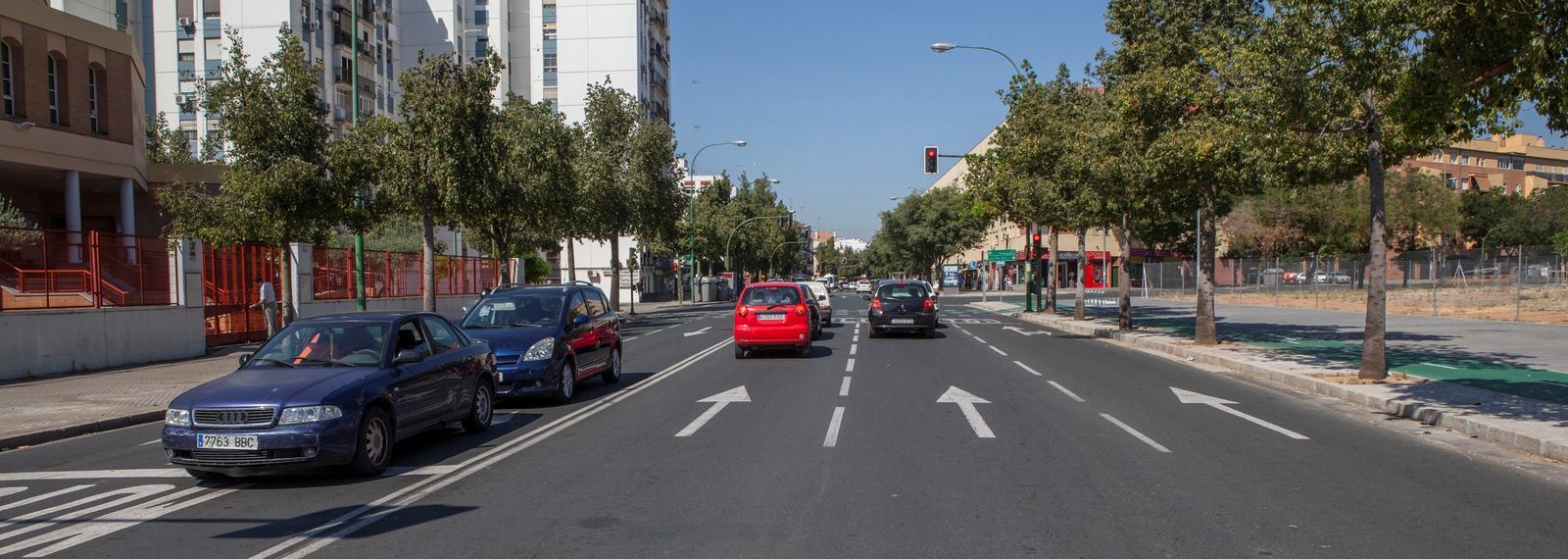 Carretera de Carmona, la calle donde fue extraviado el cheque.