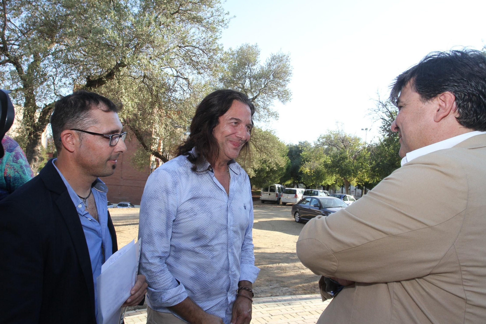 Inaguración del monumento al Niño Miguel.