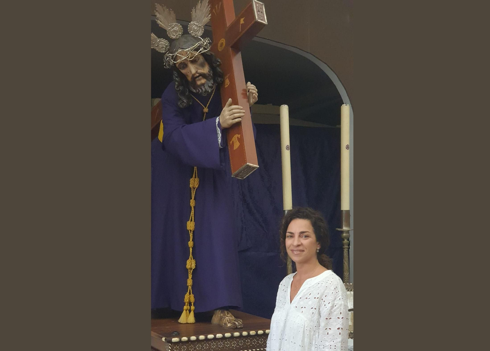 Eulalia Prieto, protagonista este viernes del XLII Pregón a Nuestro Padre Jesús Nazareno
