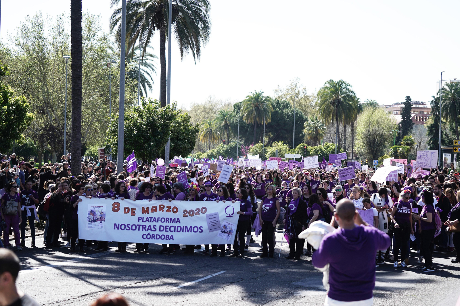 Las fotos de la manifestación del 8M en Córdoba