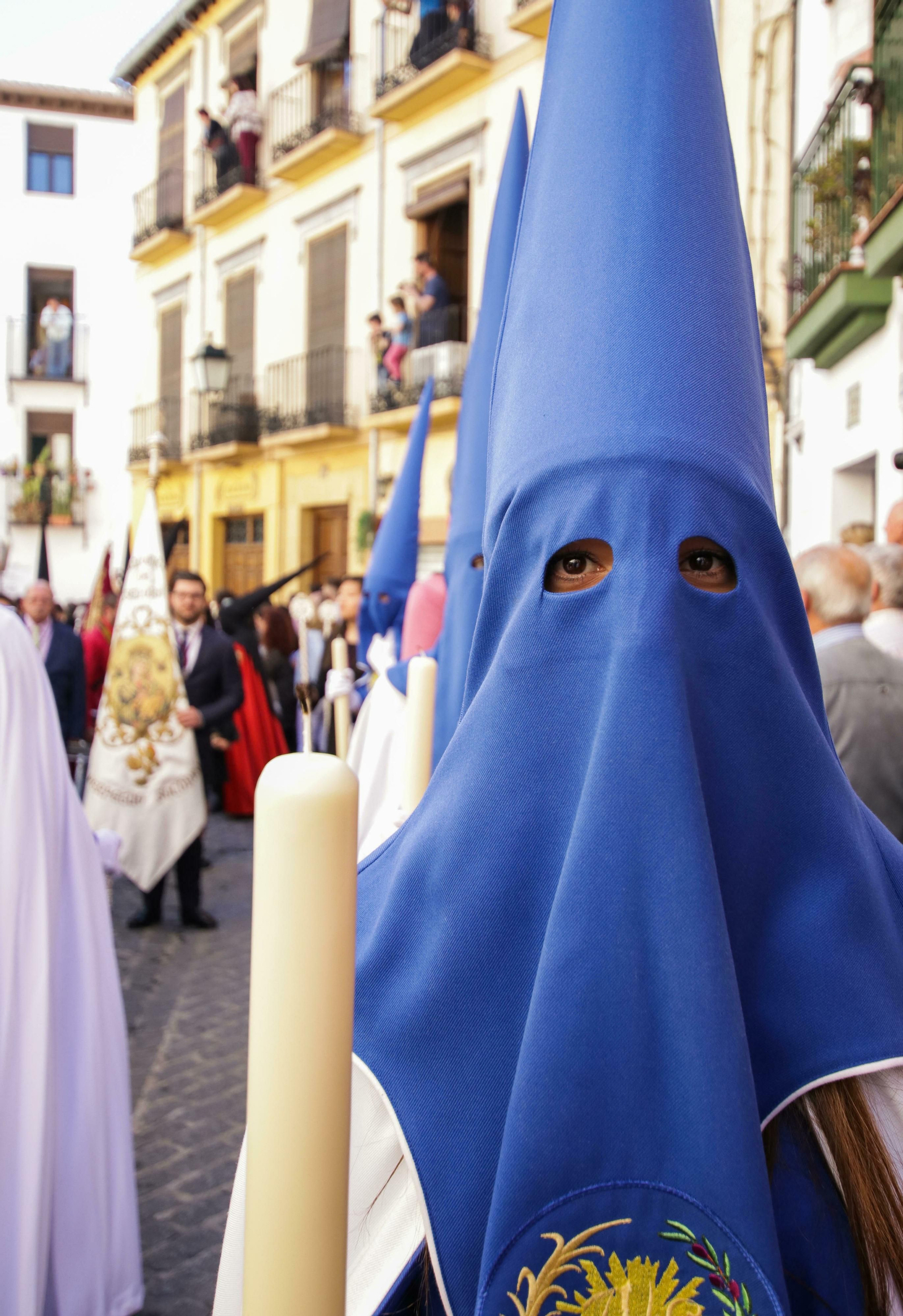 Galería de fotos de La Borriquilla en un soleado Domingo de Ramos