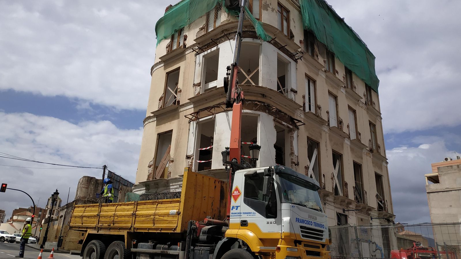 Estado actual del edificio.