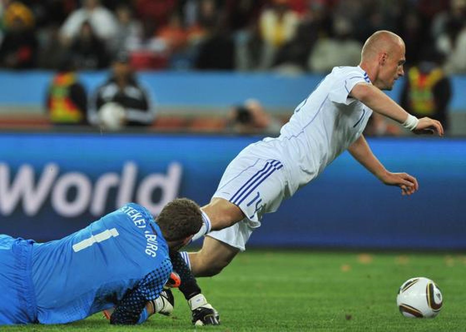 Holanda se mete en cuartos de final después de ganar a Eslovaquia. / AFP