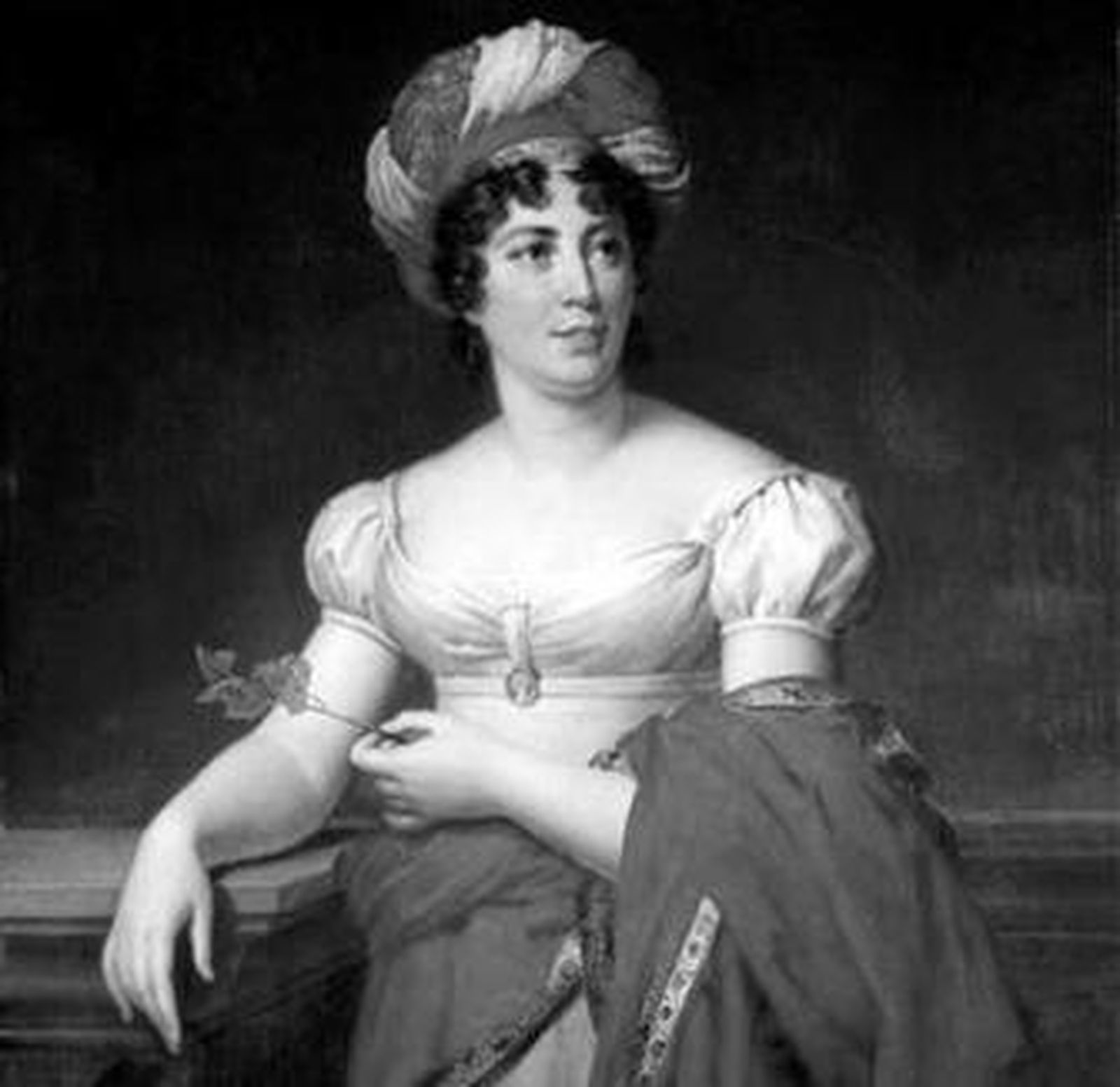 La intelectual Madame de Staël.