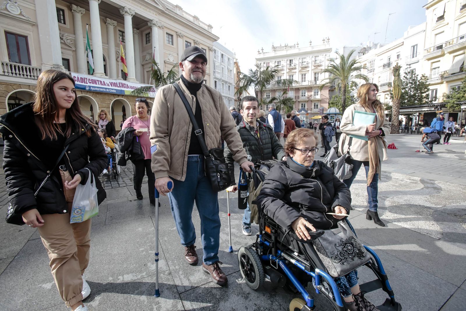 Imagen de los actos organizados en el año 2019 en la capital gaditana.