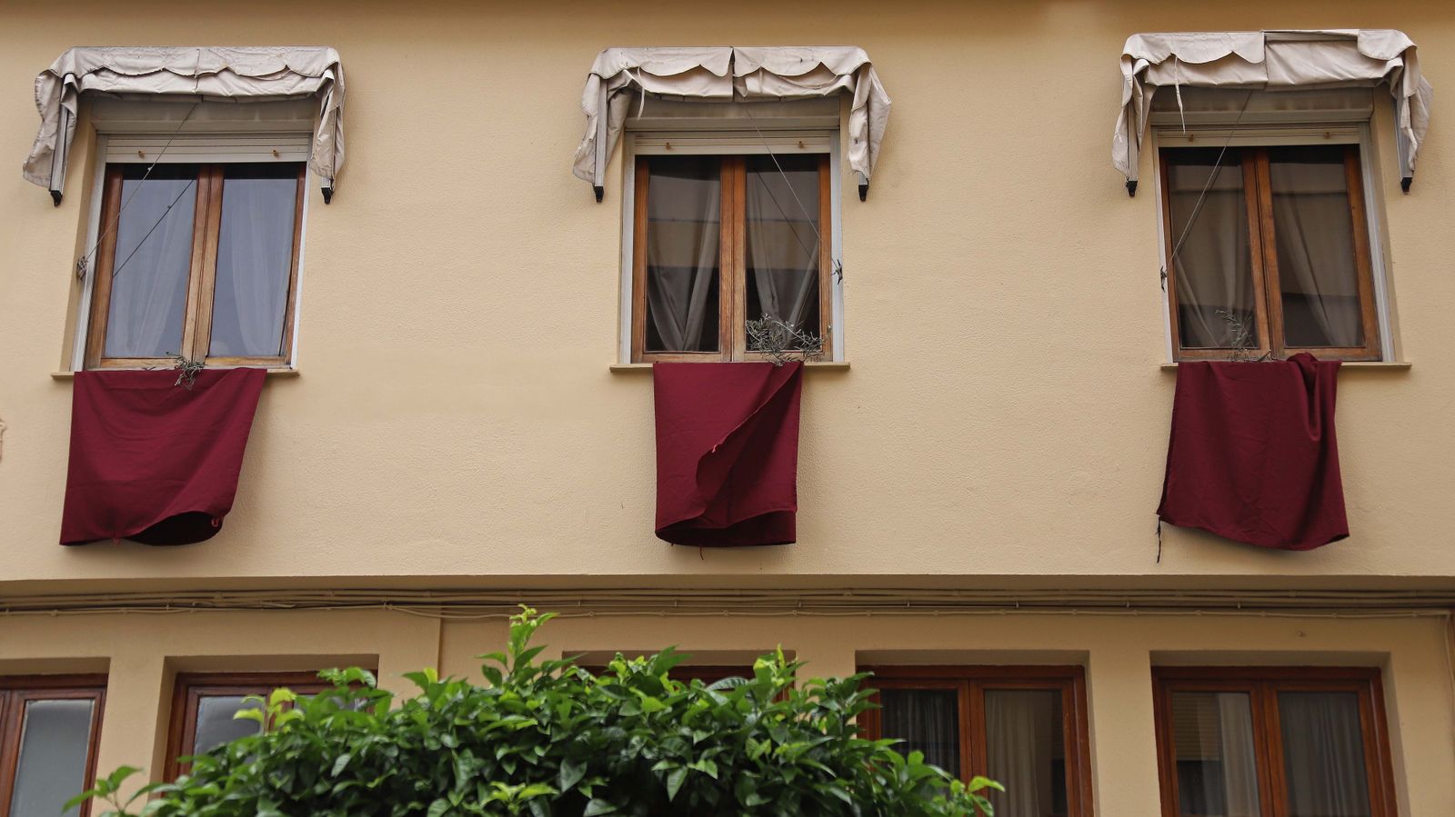 Domingo de Ramos durante el confinamiento en el Campo de Gibraltar
