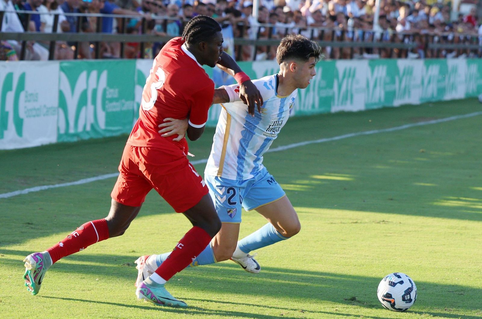 La etapa de Antoñito Cordero en el Málaga CF, en fotos