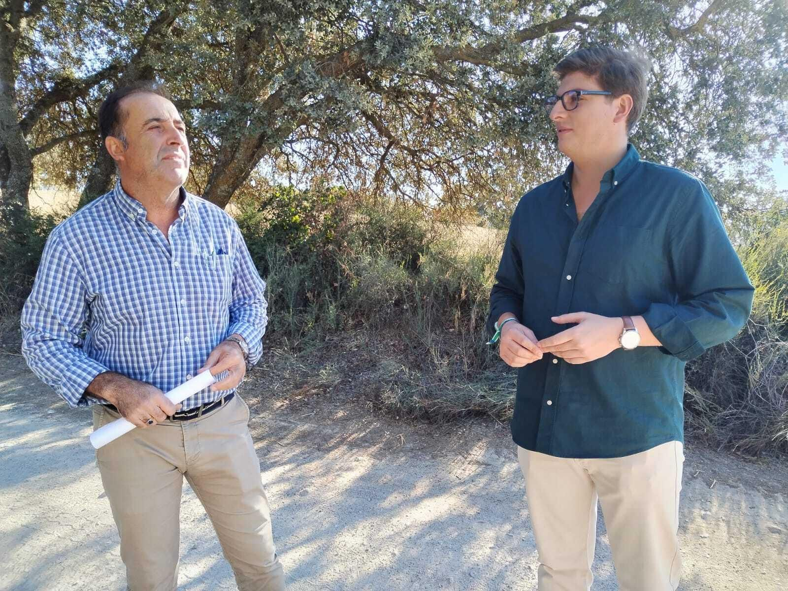 Los delegados de Contratación y Pedanías visitaron los caminos en los que se actuará.