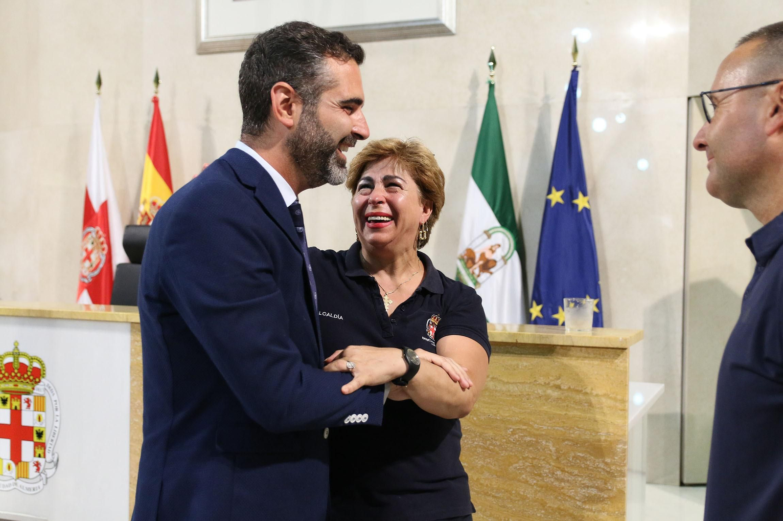 Las imágenes de la despedida de Ramón Fernández-Pacheco como alcalde de Almería