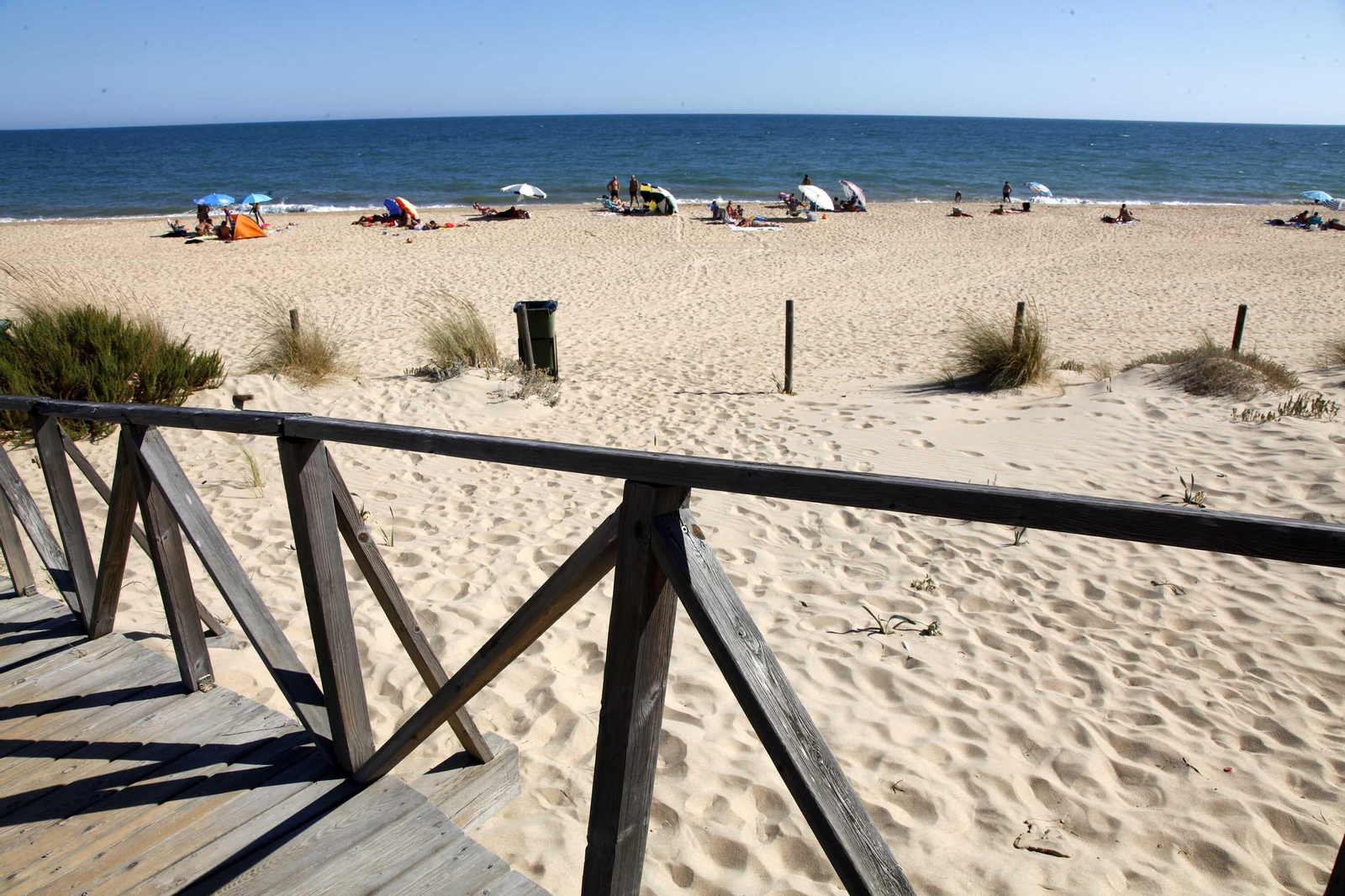 Playa de Nueva Umbría, en Lepe