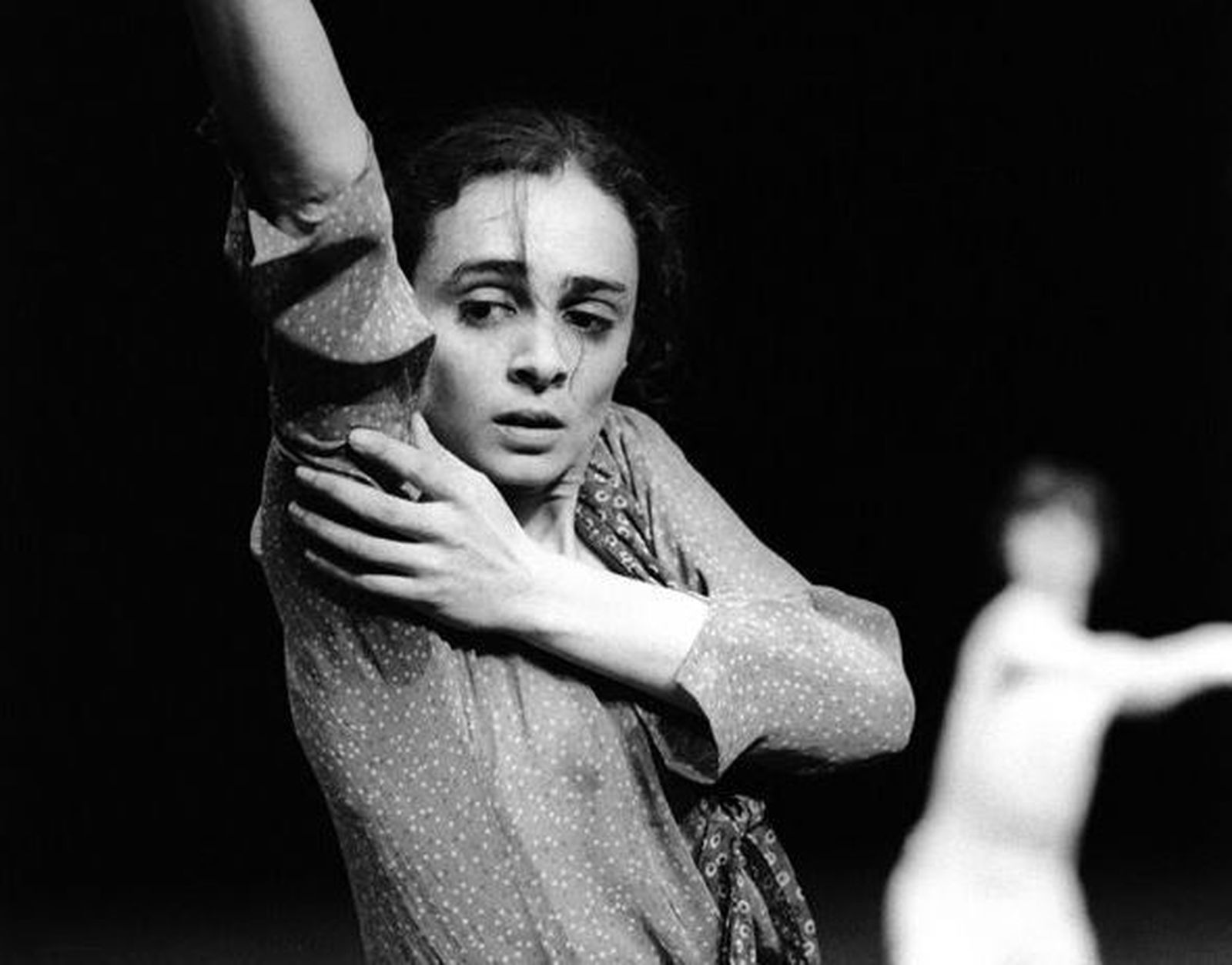 Sol León, durante un espectáculo.