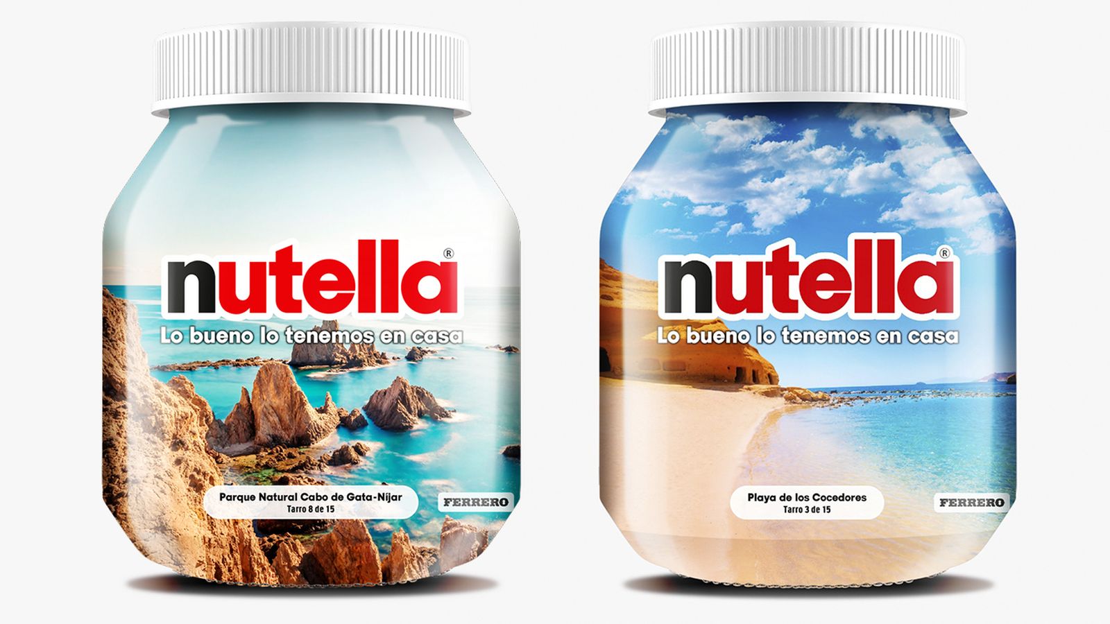 Nutella promociona las playas de Almería.