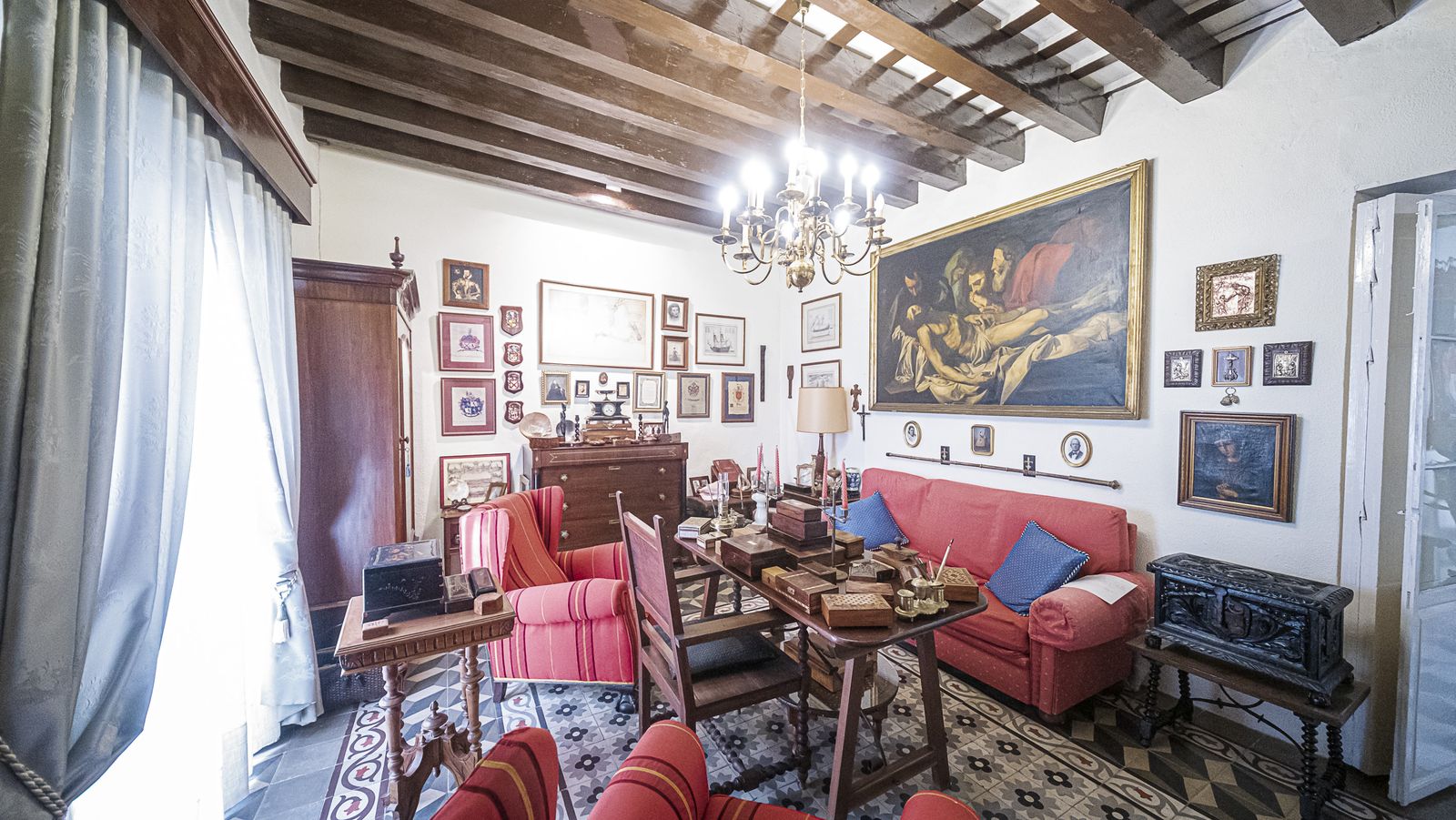 Interior de la casa en José del Toro