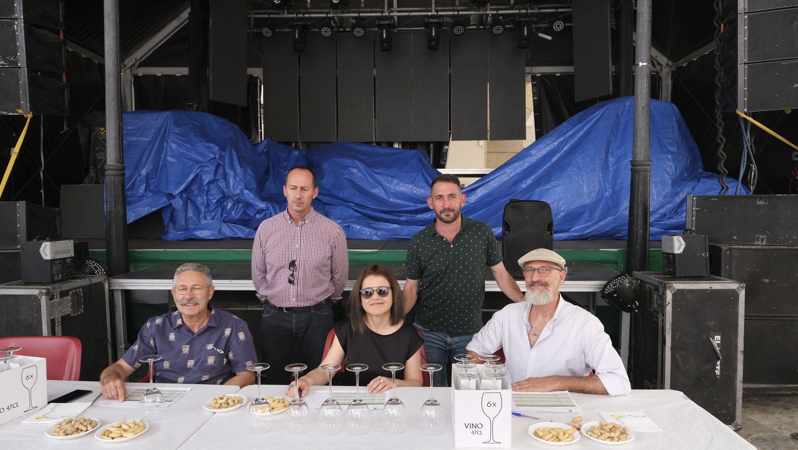 Imágenes del concurso de cata de vinos de las Fiestas de Abrucena 2022