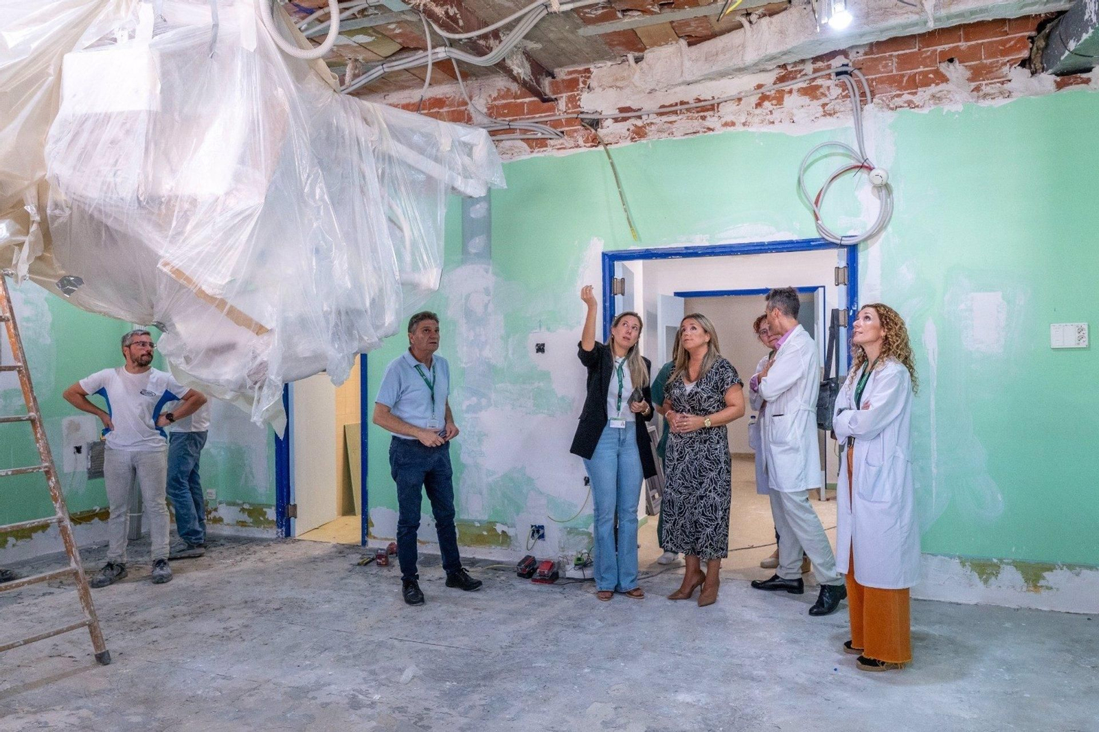 Visita de las reformas del área de paritorios del Hospital Universitario de Jaén. Visita de las reformas del área de paritorios del Hospital Universitario de Jaén.