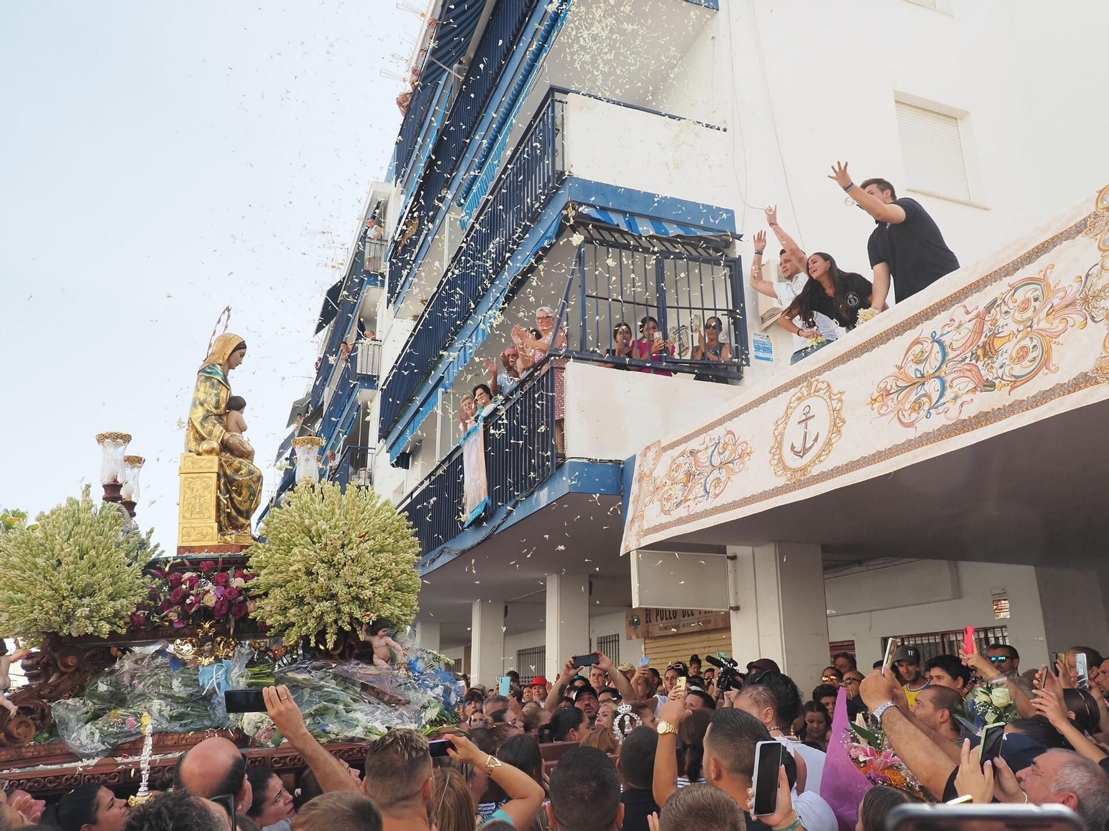Las mejores imágenes de la procesión de la Virgen del Mar de Isla Cristina.