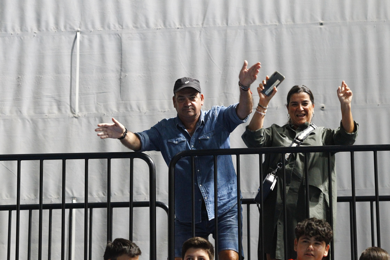 Imágenes del España-Dinamarca de la EHF Euro Cup de balonmano, en Almería