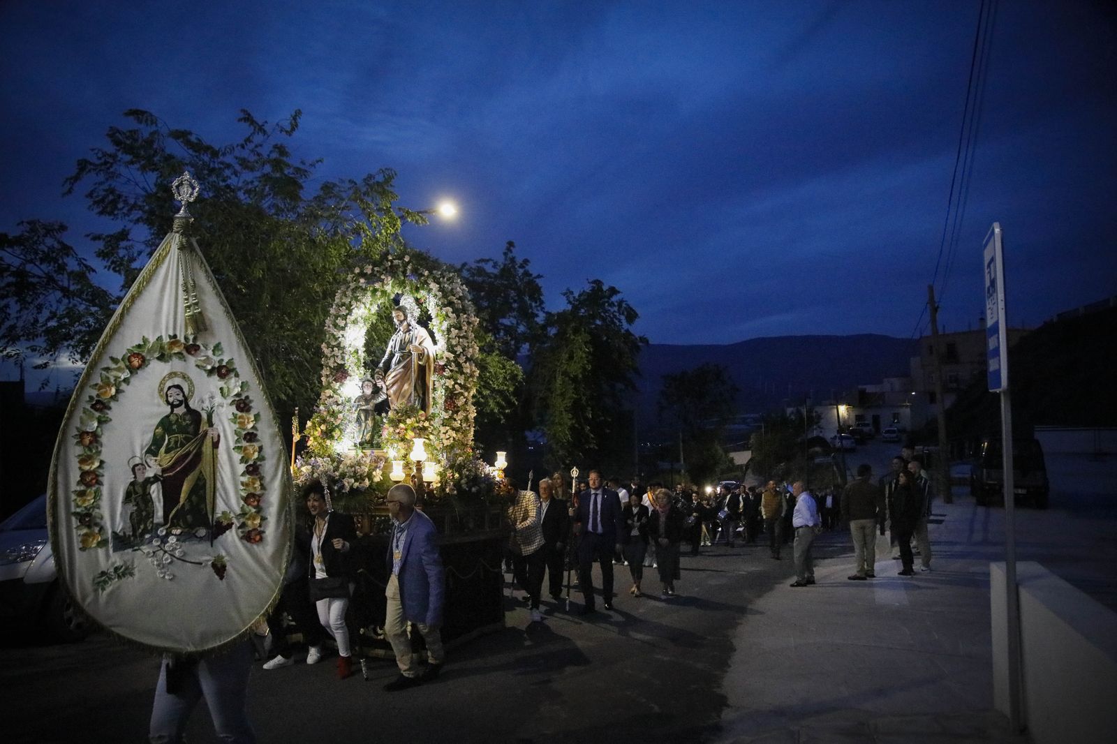 Las mejores imágenes de la procesión de San José en Abrucena