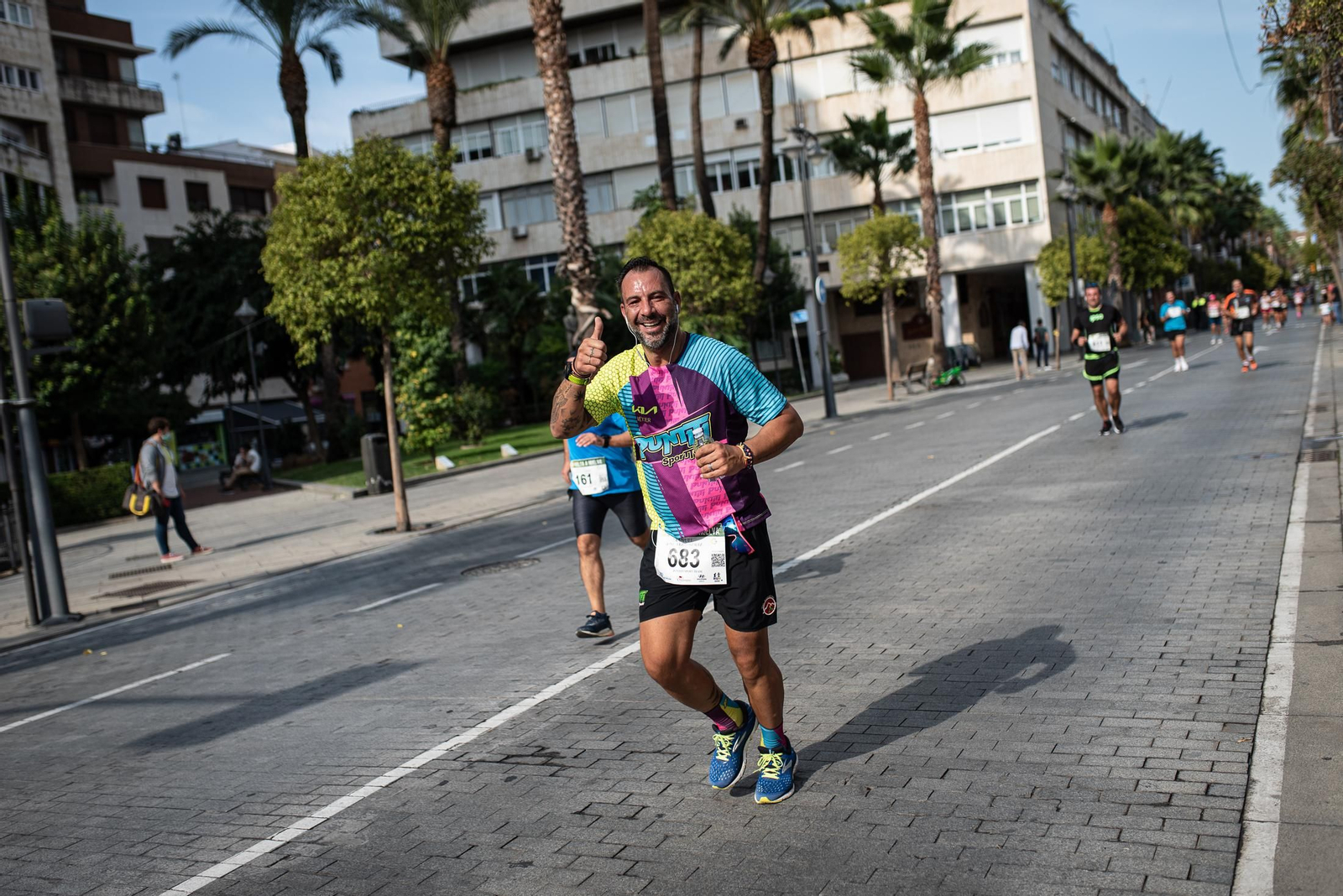 Las imágenes de la vuelta a Huelva de atletismo