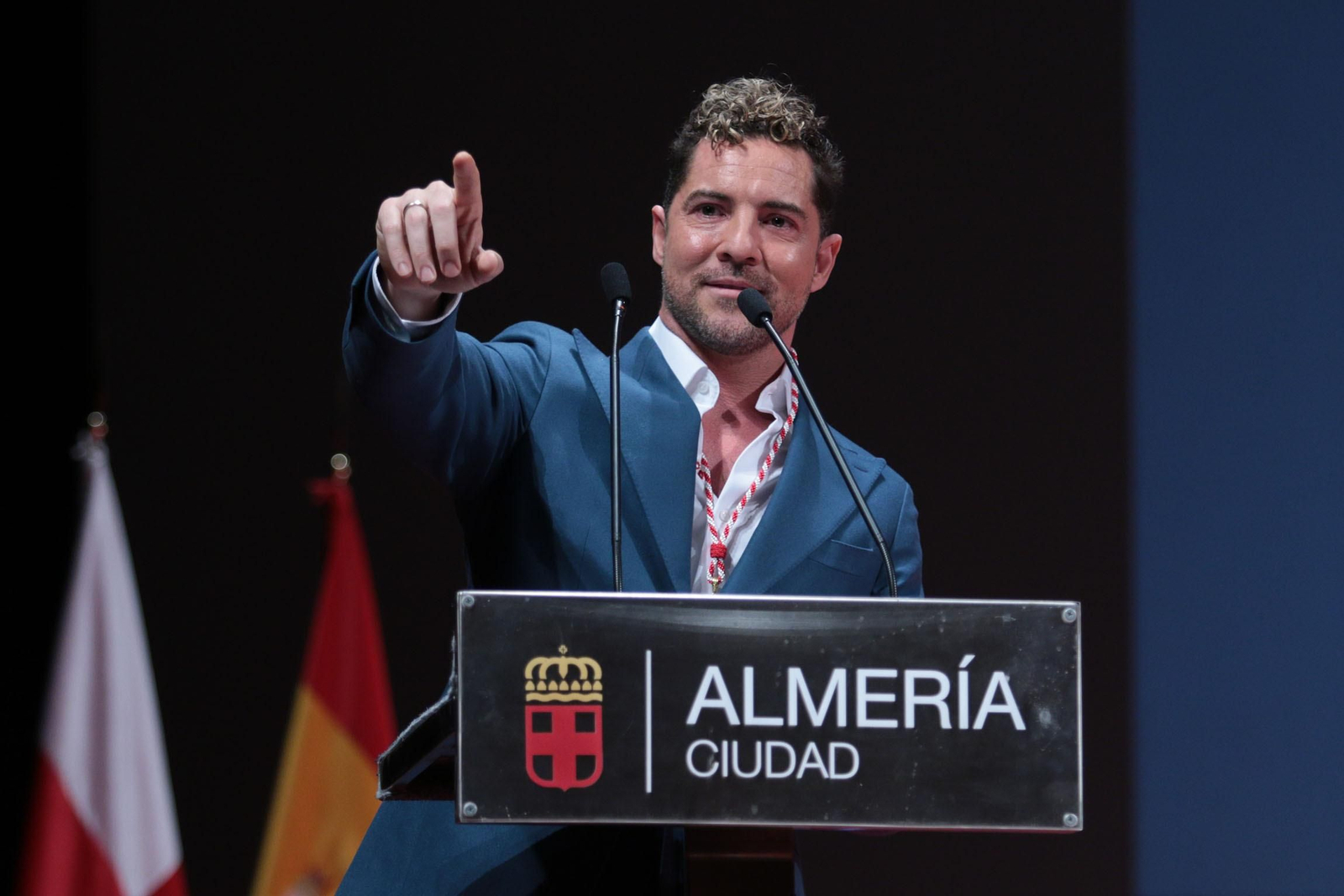 Nombramiento de David Bisbal como Hijo Predilecto de Almería