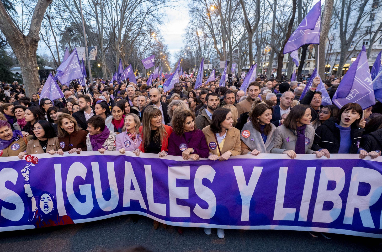 Día de la Mujer: Manifestaciones 8M España