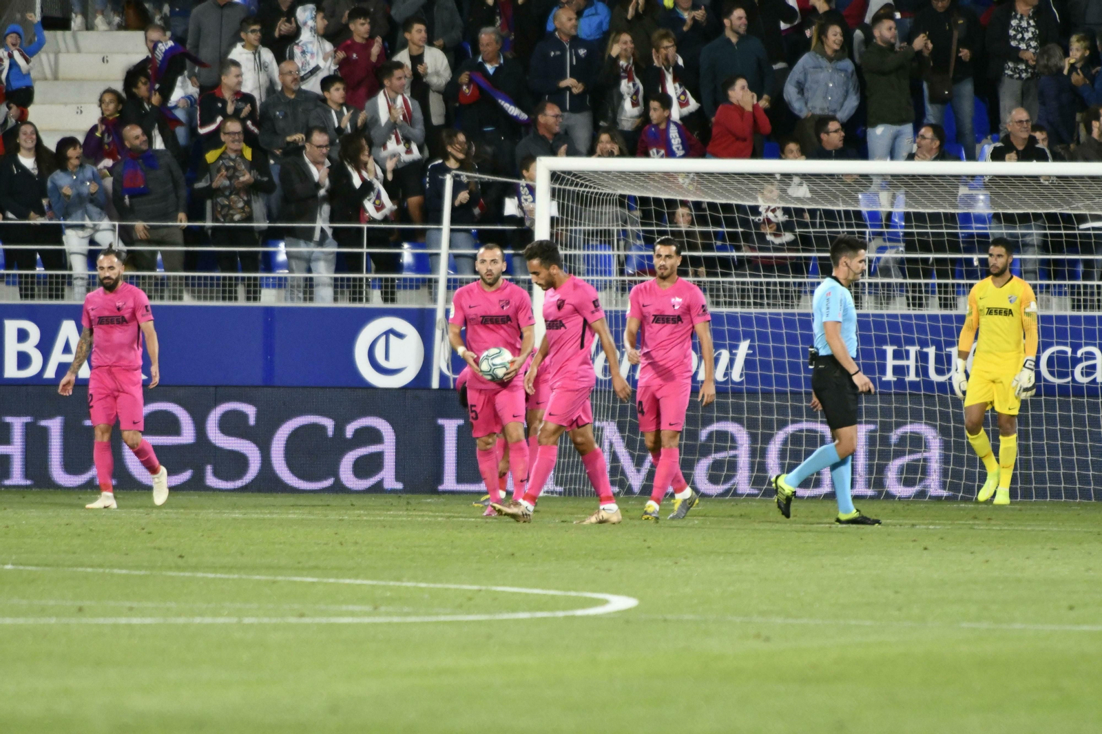 Las fotos del Huesca - Málaga CF