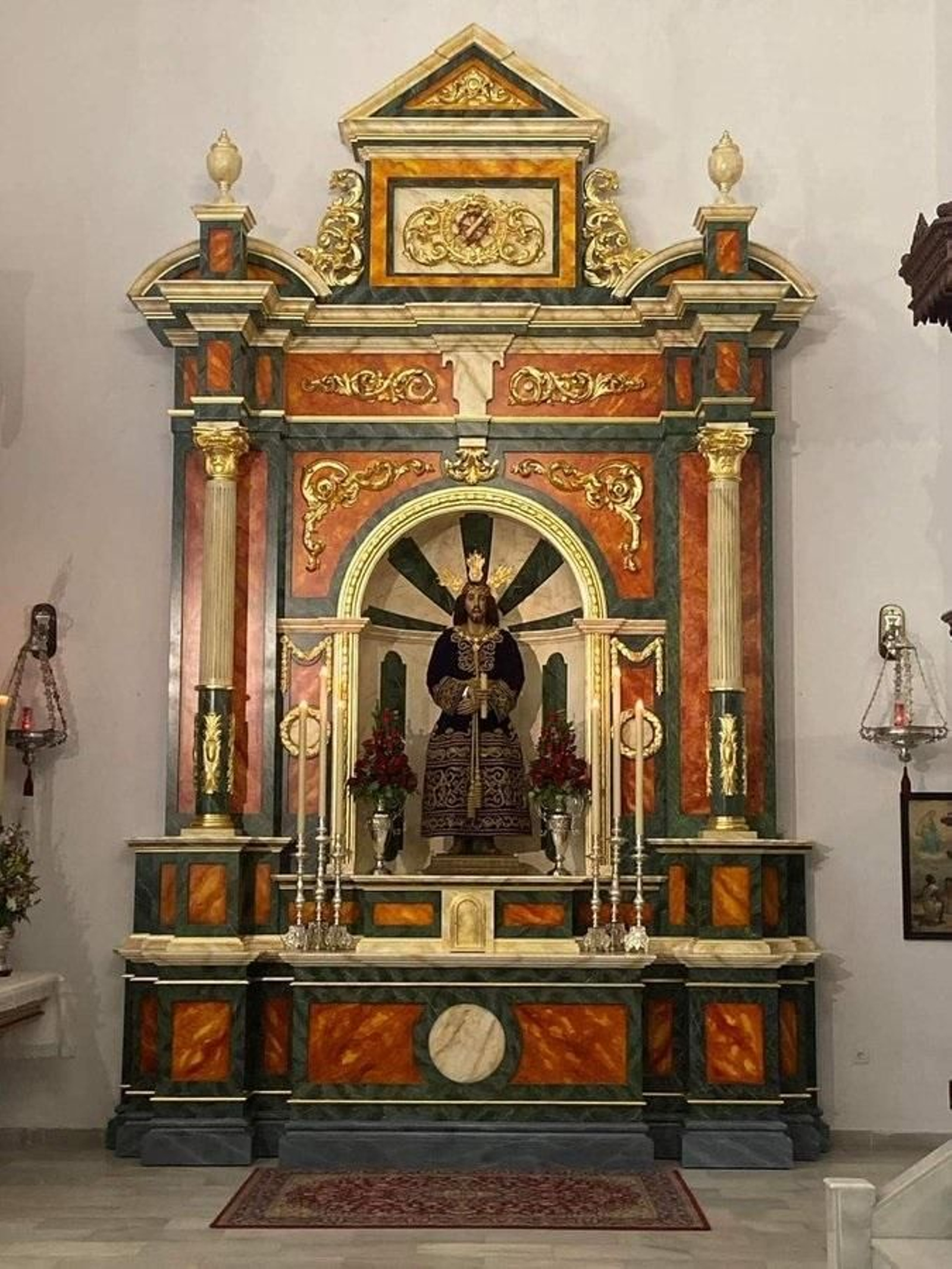 Retablo del Señor de la Sentencia.