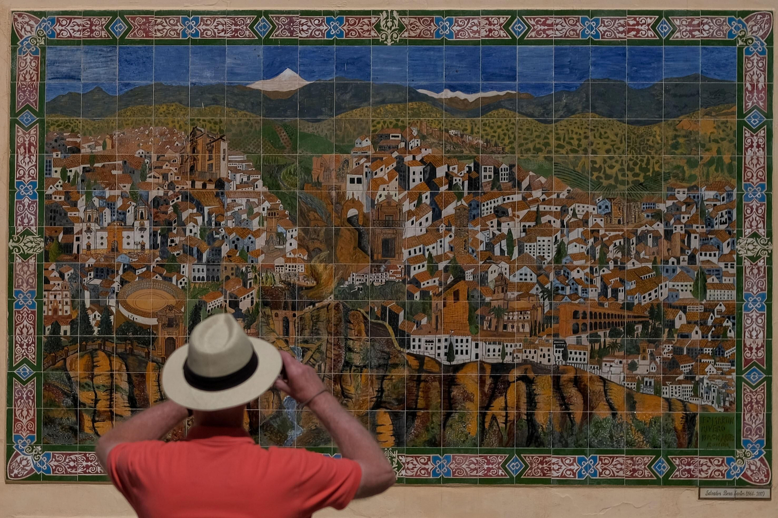 La llegada del terral a Málaga, en fotos