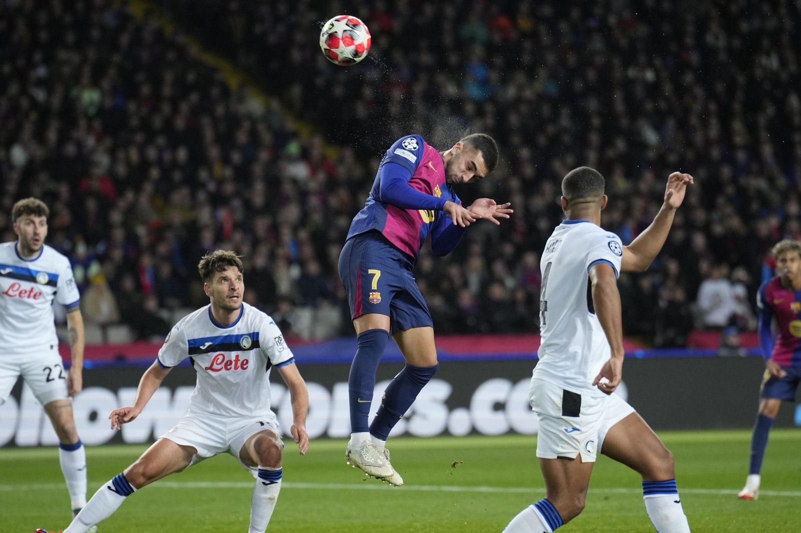 Las fotos del Barcelona - Atalanta