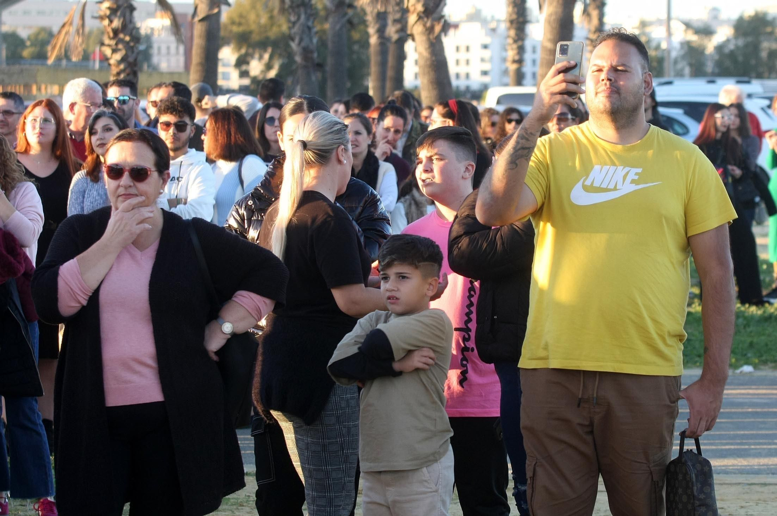 Imágenes del vuelo del globo aeroestático  en Huelva