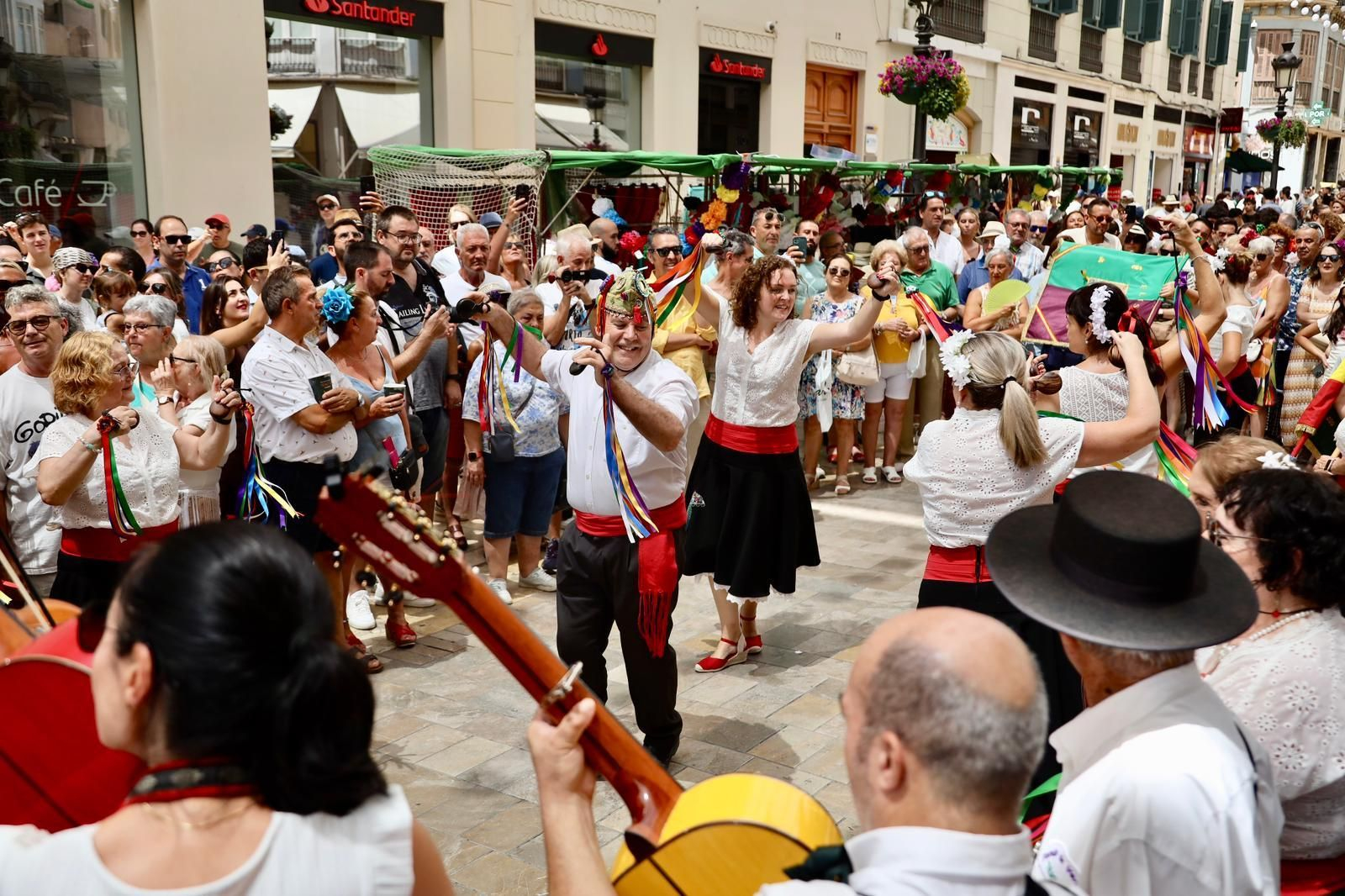 El primer día de Feria de Málaga en el Centro, en imágenes
