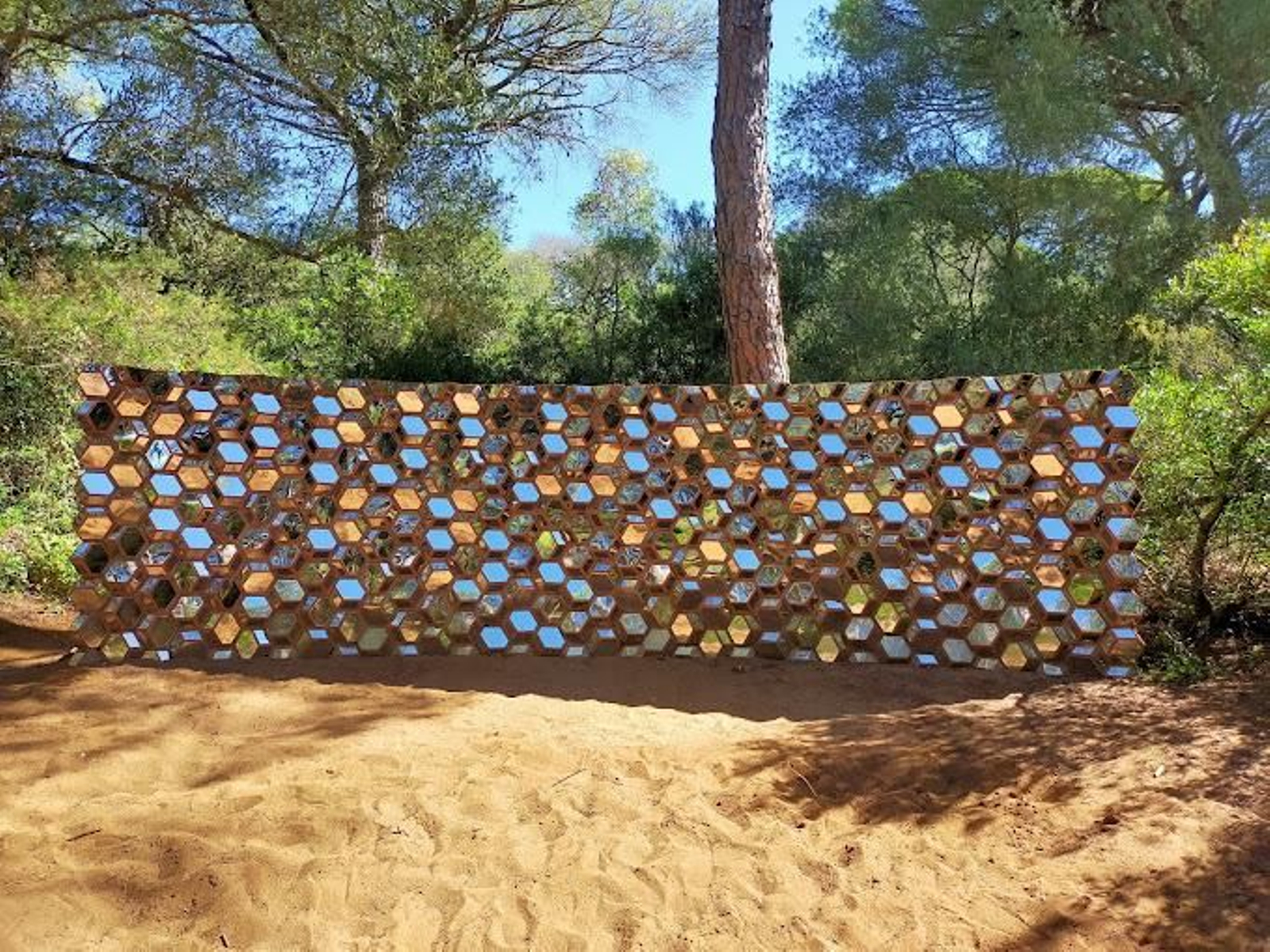 Una de las obras de la Fundación Montenmedio Contemporáneo.